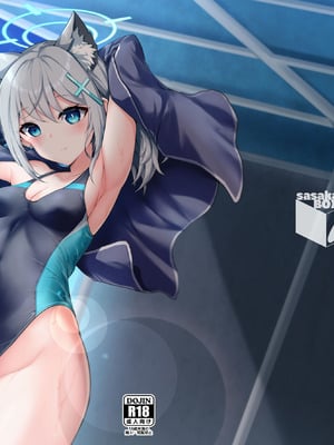 [笹かまボックス (流宮いささ)] プールサイドログ：砂狼 (ブルーアーカイブ) [中国翻訳] [DL版]-橙光游戏